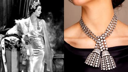 ഇന്ത്യയിൽ നിന്നുള്ളതാണോ ഈ 500 വജ്രങ്ങൾ?, പതിനെട്ടാം നൂറ്റാണ്ടിലെ നെക്ലേസ് ലേലത്തിന്