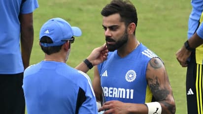 ദില്ലി എയര്പോര്ട്ടില് ബഗ്ഗി റൈഡ് നടത്തി കോലിയും ഗംഭീറും പന്തും! സോഷ്യല് മീഡിയ ഏറ്റെടുത്ത് വീഡിയോ