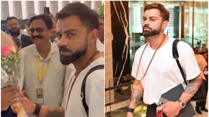 'എനിക്ക് രണ്ട് കയ്യേയുള്ളൂ'; ഹസ്തദാനം ചെയ്യാന് ശ്രമിച്ചയാളോട് വിരാട് കോലി! വിമര്ശനം രൂക്ഷം - വീഡിയോ