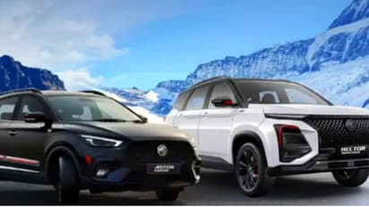 എംജി ഹെക്ടർ സ്നോസ്റ്റോം, 2024 ആസ്റ്റർ ബ്ലാക്ക് സ്റ്റോം പതിപ്പുകൾ എത്തി