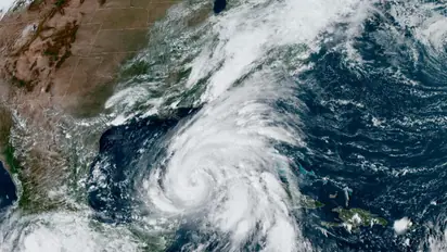 Hurricane Helene intensifies; Stunning satellite image reveals storm's massive scale