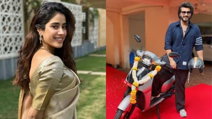 ஜான்வியோட அண்ணன் வாங்கிய லோ பட்ஜெட் ஸ்கூட்டர்; அப்படி என்ன ஸ்பெஷல்?