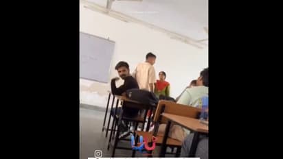 'Mere papa collector ke sath baithte hai': Student threatens professor when asked to come on time (WATCH)