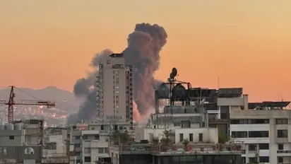 Israel strikes Hezbollah's central headquarters in Lebanon's Beirut; dramatic videos surface (WATCH)