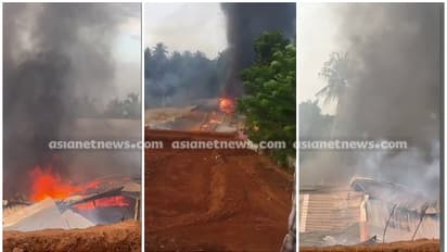 Kerala: Fire breaks out at sofa company in Palakkad, short circuit suspected