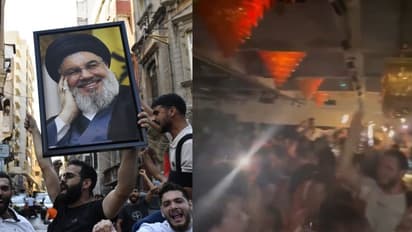 Hassan Nasrallah ELIMINATED: Israelis celebrate Hezbollah leader's death in Tel Aviv pub; WATCH viral video