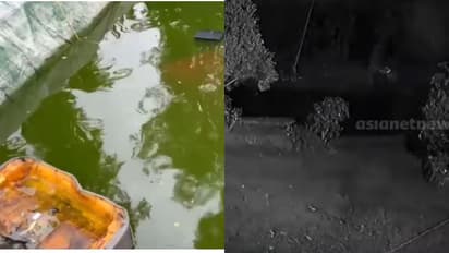 മുങ്ങിത്താഴാൻ വിട്ടില്ല, ചില്ല് പൊട്ടിച്ച്, പുറത്തെടുത്തു, രാത്രിയിൽ കുളത്തിൽ വീണ കാർ യാത്രക്കാർക്ക് രക്ഷ