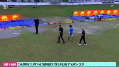 മൂന്നാം ദിനവും വെളളത്തിലായി, കാണ്പൂര് ടെസ്റ്റില് ബംഗ്ലാദേശിനെതിരെ ഇന്ത്യയുടെ വിജയപ്രതീക്ഷ മങ്ങി