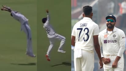 IND vs BAN, 2nd Test 4: Rohit Sharma, Mohammed Siraj grabs one-handed stunners in Kanpur (WATCH)