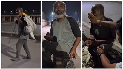 ഞാനുമൊരു എഞ്ചിനീയറായിരുന്നു; ഓർമ്മകളിൽ വിതുമ്പിപ്പോയ ആക്രി പെറുക്കുന്ന വൃദ്ധനെ ആശ്വസിപ്പിക്കുന്ന വീഡിയോ വൈറൽ 