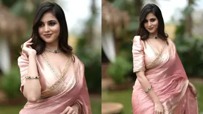 PHOTOS: Niveditha Gowda slays in saree, check out her enticing pics