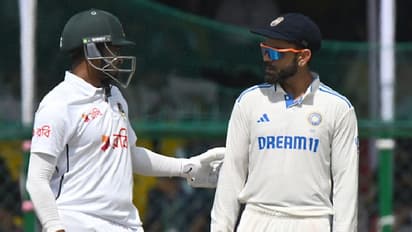 Virat Kohli gifts signed bat to Shakib Al Hasan after India's series win vs Bangladesh; draws mixed reactions