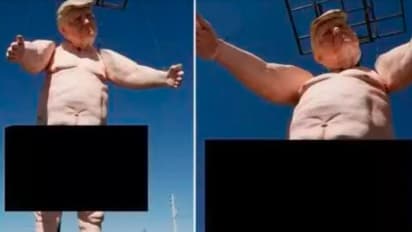  ಅಮೆರಿಕಾ ಅಧ್ಯಕ್ಷೀಯ ಚುನಾವಣೆಗೆ ಮೊದಲು ಹುಟ್ಟುಡುಗೆಯಲ್ಲಿ ಕಾಣಿಸಿಕೊಂಡ ಟ್ರಂಪ್!