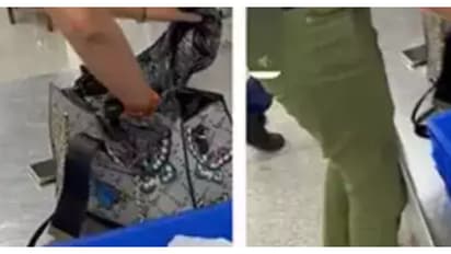 എയർപോർട്ടിൽ വന്നിറങ്ങിയ യുവതിയെ പരിശോധിച്ചു, വാനിറ്റി ബാ​ഗിൽ ടിഷ്യൂ പേപ്പറിൽ പൊതി‍ഞ്ഞ് 26 ഐഫോൺ 16 പ്രോ മാക്സ് 