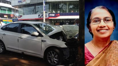 പള്ളി പെരുന്നാൾ കഴിഞ്ഞ് വരുന്നതിനിടെ കാർ നിയന്ത്രണം വിട്ട് മരത്തിലിടിച്ചു; വീട്ടമ്മ മരിച്ചു, 2 പേർക്ക് പരിക്ക്