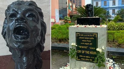 'Cry of the Hour': Kolkata rape-murder victim's statue installed at RG Kar hospital, sparks row