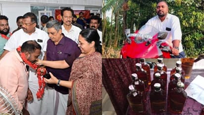 കാപ്പാ പ്രതിക്കൊപ്പം മന്ത്രി സിപിഎമ്മിലേക്ക് സ്വീകരിച്ച യുവാവ് വിദേശ മദ്യവുമായി അറസ്റ്റിൽ