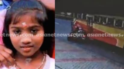 അമ്മയും മക്കളും സഞ്ചരിച്ച സ്കൂട്ടറിൽ കെഎസ്ആർടിസി ബസിൻ്റെ സൈഡ് ഇടിച്ചു; മൂന്നാം ക്ലാസുകാരിക്ക് ദാരുണാന്ത്യം