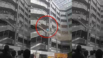 Maharashtra Deputy Speaker, MLAs jump off 3rd floor of Mantralaya building; dramatic video goes viral (WATCH)