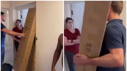 കാനഡയിൽ ഇന്ത്യക്കാരനെ വാടക വീട്ടിൽ നിന്ന് ഇറക്കി വിടുന്ന വീട്ടുടമ; പുറത്തുവന്ന വീഡിയോയെച്ചൊല്ലി വിവാദം