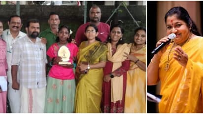 സംസ്ഥാന സ്പെഷ്യൽ സ്കൂൾ കലോത്സവത്തിൽ ലളിതഗാനത്തിൽ ഹാട്രിക്കടിച്ച ഭവ്യശ്രി, 'ഒരിക്കലെങ്കിലും ചിത്രാമ്മയെ കാണണം'