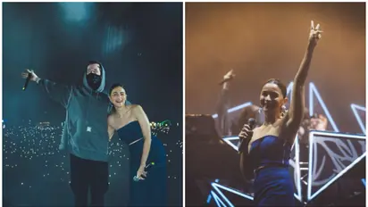 Alia Bhatt promotes 'Jigra' at DJ Alan Walker's show in Bengaluru - WATCH