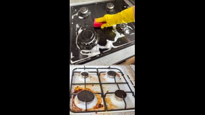 రూపాయి ఖర్చు చేయకుండా గ్యాస్ స్టవ్ ను ఇలా క్లీన్ చేయండి