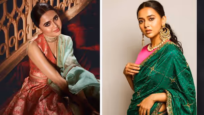 Tejasswi Prakash jewellery nacklace earrings