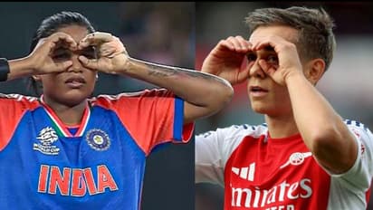 ട്രൊസാര്ഡിനെ അനുകരിച്ച് ആശ ശോഭന! ആദ്യ ലോകകപ്പ് വിക്കറ്റ് ആഘോഷമാക്കി തിരുവനന്തപുരത്തുകാരി -വീഡിയോ വൈറല്