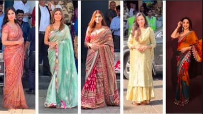 ನವರಾತ್ರಿ ಸ್ಪೆಷಲ್: ಸಂಪ್ರದಾಯಿಕ ಧಿರಿಸಿನಲ್ಲಿ ಕಂಗೊಳಿಸಿದ ಬಾಲಿವುಡ್ ತಾರೆಯರು