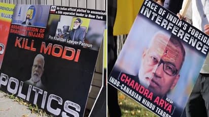 Khalistanis in Canada call for PM Modi's assassination, poster with bullet mark sparks outrage (WATCH)