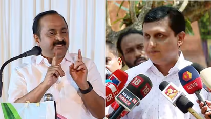 പാലക്കാട് ബിജെപിയുടെ രക്ഷാധികാരിയായത് വി.ഡി സതീശനെന്ന് മന്ത്രി റിയാസ്; "നാണക്കേടിൽ നിന്ന് കൈപിടിച്ചുയർത്തി"