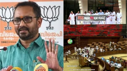 നിയമസഭയിലെ ഭരണ പ്രതിപക്ഷ പോര് വെറും പ്രഹസനം,സർക്കാരിനെ രക്ഷിക്കാനാണ് സതീശൻ ശ്രമിക്കുന്നതെന്ന് കെസുരേന്ദ്രന്