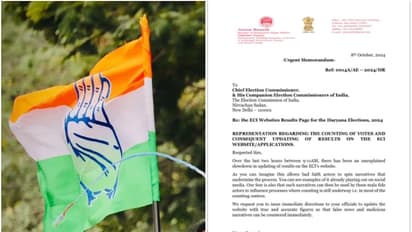 എന്തുകൊണ്ട് ഫലം വൈകുന്നു? ; ഹരിയാനയിൽ തെരഞ്ഞെടുപ്പ് കമ്മീഷനെതിരെ കോൺ​ഗ്രസ്, പരാതി നൽകി