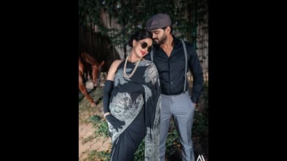 ರೆಟ್ರೋ ಸ್ಟೈಲಲ್ಲಿ ಸಖತ್ ಆಗಿ ಕಾಣಿಸ್ತಿದ್ದಾರೆ ತುಂಬು ಗರ್ಭಿಣಿ ನೇಹಾ ಗೌಡ- ಚಂದನ್