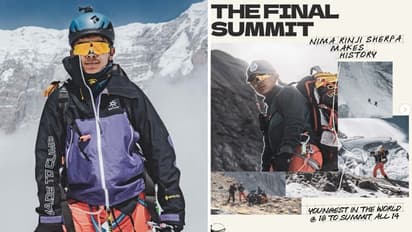 RECORD ALERT! Nepali becomes youngest to summit all 14 of world's 8,000-metre peaks; sends inspiring message