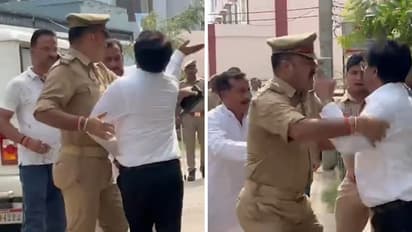 Drama unfolds as BJP MLA Yogesh Verma gets SLAPPED by advocate in front of UP cops; video goes viral (WATCH)