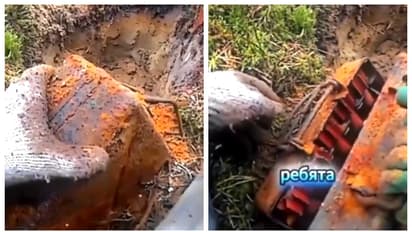 ഒന്ന് പൊട്ടിയാൽ തീരാവുന്നതേയുള്ളൂ; പെട്ടി തുറന്നപ്പോള്‍ കണ്ടത് 10 ബോംബുകള്‍, ഭയന്ന് സോഷ്യൽ മീഡിയ 