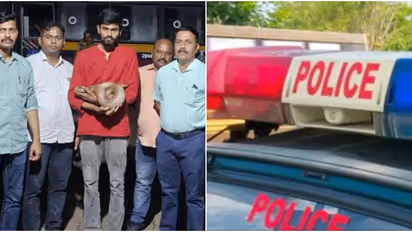 അന്ധവിശ്വാസം മുതലെടുത്ത് കച്ചവടം; കാറിൽ വലിയൊരു ബാഗ്, സംശയം തോന്നി തടഞ്ഞ പൊലീസ് കണ്ടത് ഇരുതലമൂരിയെ