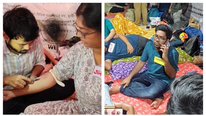 Aniket Mahata fell ill during the hunger strike of junior doctors in Dharmatala bsm