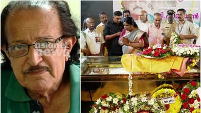 നടൻ ടി.പി മാധവന് വിട; അവസാനമായി കാണാൻ മക്കളെത്തി, മൃതദേഹം സംസ്കരിച്ചു
