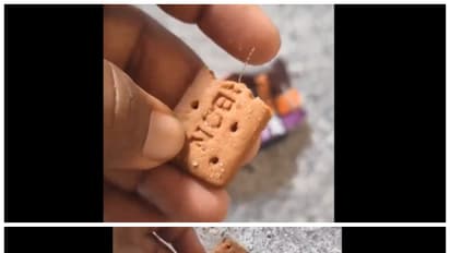 SHOCKING! Telangana man finds iron wire in bourbon biscuit meant for his children; sparks concern (WATCH)