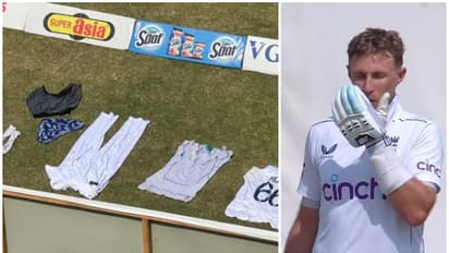 മണിക്കൂറുകള്‍ നീണ്ട ബാറ്റിംഗ്, പിന്നാലെ വസ്ത്രങ്ങള്‍ മുള്‍ട്ടാന്‍ ഗ്രൗണ്ടില്‍ ഉണക്കാനിട്ട് ജോ റൂട്ട്