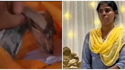 പൂജാ മുറിക്കുള്ളിൽ വരെ നോട്ടുകെട്ടുകൾ; ഭാര്യയുടെ കൈക്കൂലി പണത്തിന്റെ സകല തെളിവുകളും പുറത്ത് വിട്ട് ഭർത്താവ്