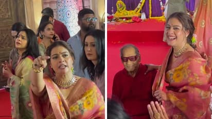 ದುರ್ಗಾ ಪೆಂಡಾಲ್ ನಲ್ಲಿ ಕಾಜೋಲ್ ದರ್ಬಾರ್!