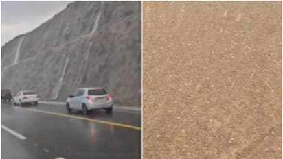 യുഎഇയിൽ കനത്ത മഴയും ആലിപ്പഴ വര്ഷവും