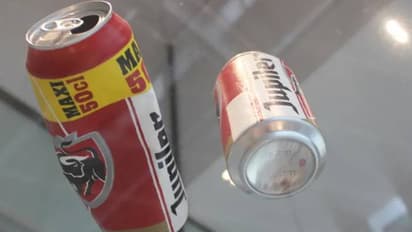 ഒഴിഞ്ഞ ബിയർ ക്യാനുകൾ, വിശേഷപ്പെട്ട കലാസൃഷ്ടി, ഒടുവിൽ കണ്ടെത്തിയത് മാലിന്യപ്പാത്രത്തിൽ നിന്നും