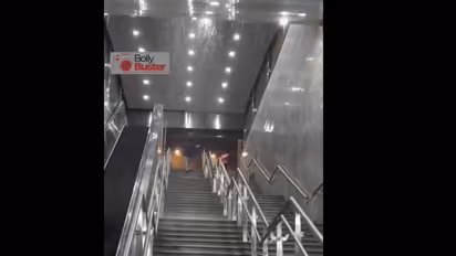 Congress shares video of water leaking on newly launched Mumbai Metro Aqua Line, takes dig at PM Modi (WATCH)