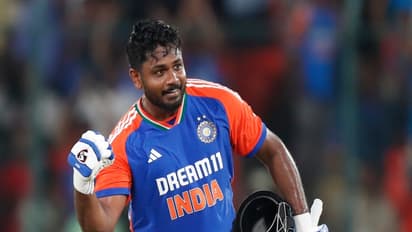 സെഞ്ചുറി അടിച്ചശേഷം കൈയിലെ മസില്‍ കാട്ടിയുള്ള ആഘോഷം എന്തിന്?; തുറന്നു പറഞ്ഞ് സഞ്ജു സാംസണ്‍