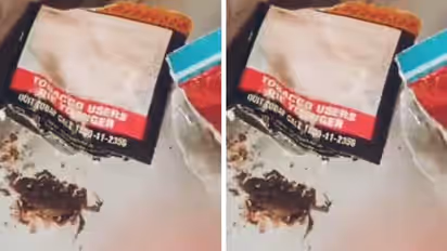 ಕಣ ಕಣದಲ್ಲೂ ಕೇಸರಿ; ವಿಮಲ್ ಪ್ಯಾಕೆಟ್ನಲ್ಲಿ ಸತ್ತ ಕಪ್ಪೆ ಮರಿ!